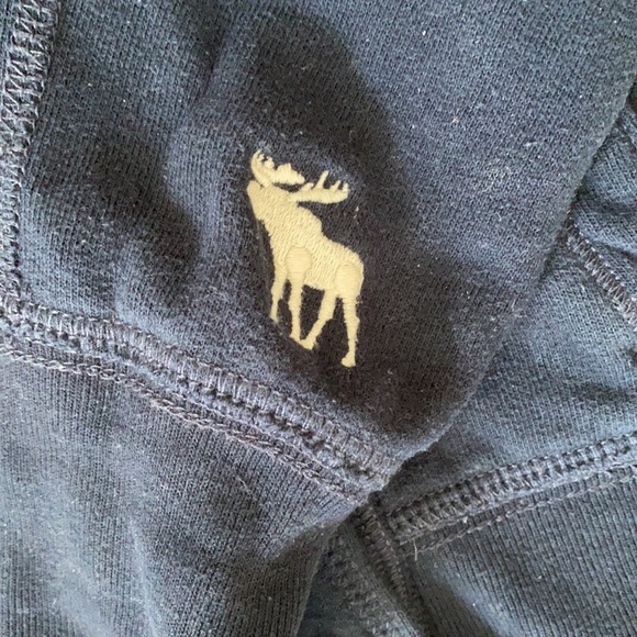 Navy Abercrombie & Fitch Hoodie - Picture 3 of 4